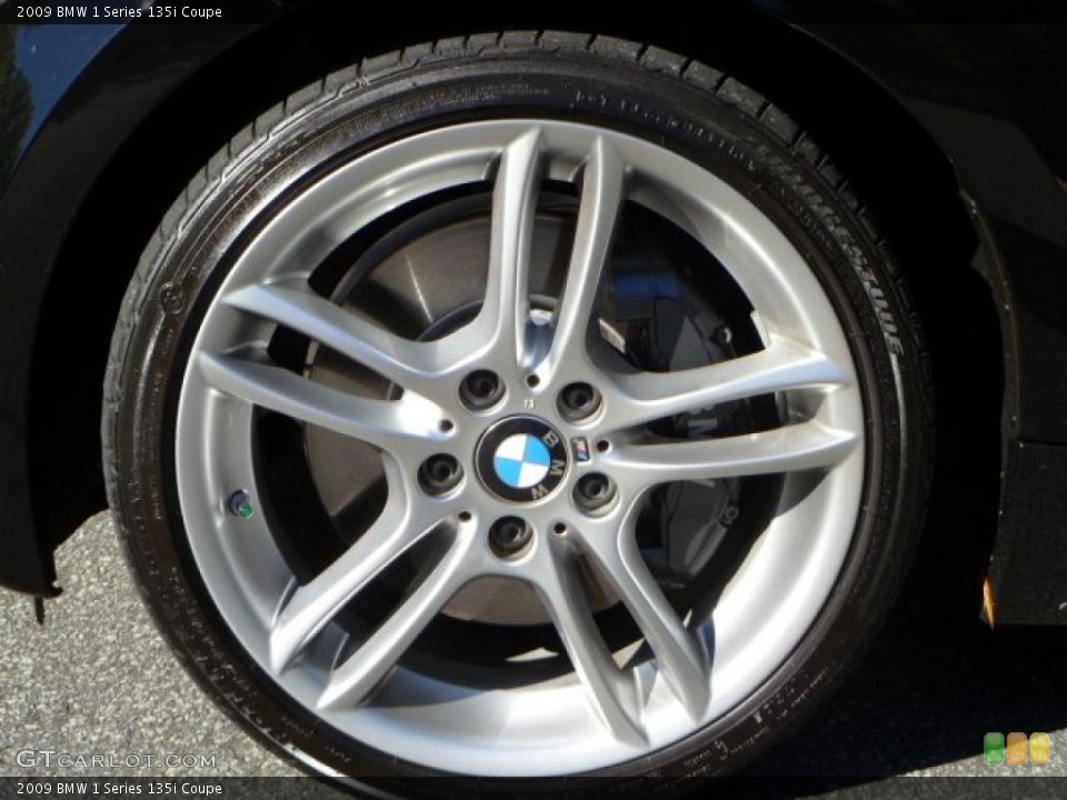 2009 BMW 1 Series 135i Coupe Wheel and Tire Photo #38931806