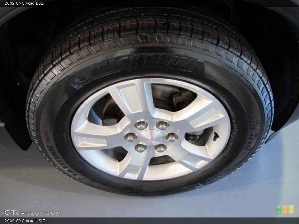 2009 GMC Acadia SLT Wheel and Tire Photo #38931870