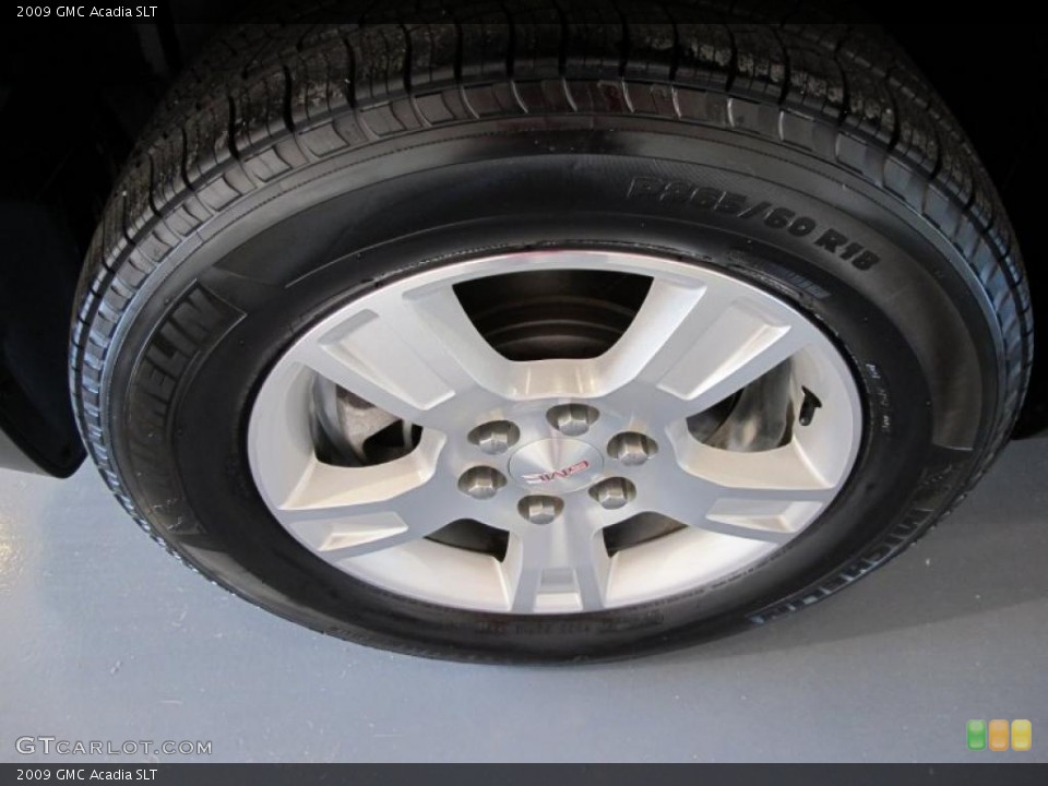 2009 GMC Acadia SLT Wheel and Tire Photo #38931886