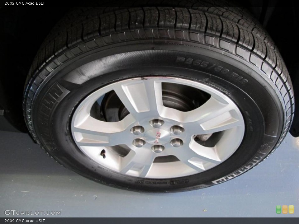 2009 GMC Acadia SLT Wheel and Tire Photo #38931902