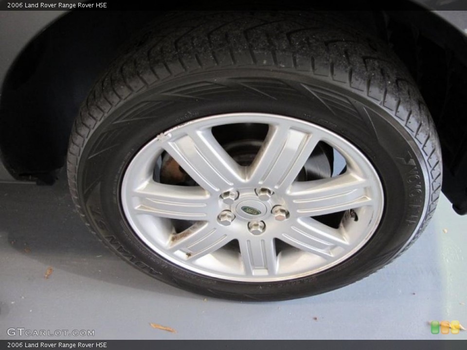 2006 Land Rover Range Rover HSE Wheel and Tire Photo #38932302