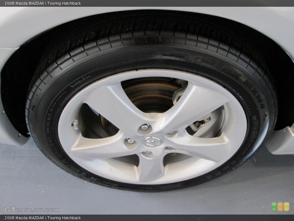 2008 Mazda MAZDA6 i Touring Hatchback Wheel and Tire Photo #38934138