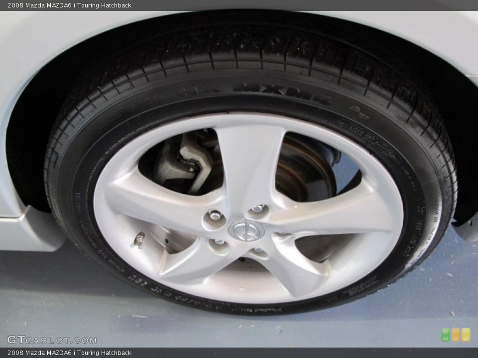 2008 Mazda MAZDA6 i Touring Hatchback Wheel and Tire Photo #38934158