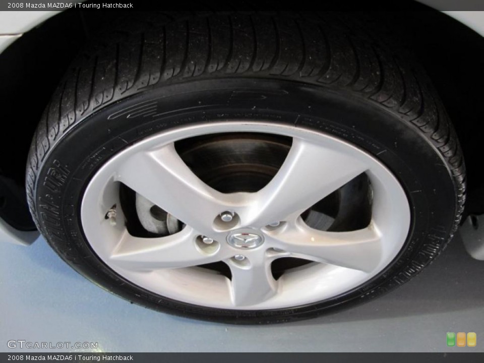 2008 Mazda MAZDA6 i Touring Hatchback Wheel and Tire Photo #38934178