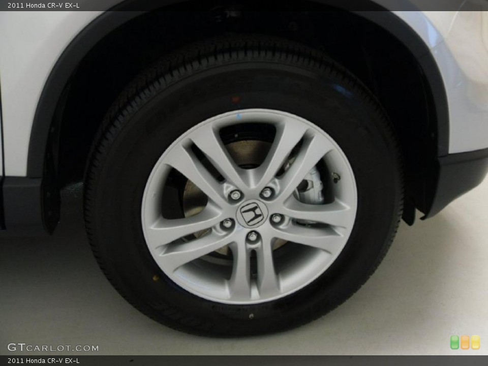2011 Honda CR-V EX-L Wheel and Tire Photo #38935662
