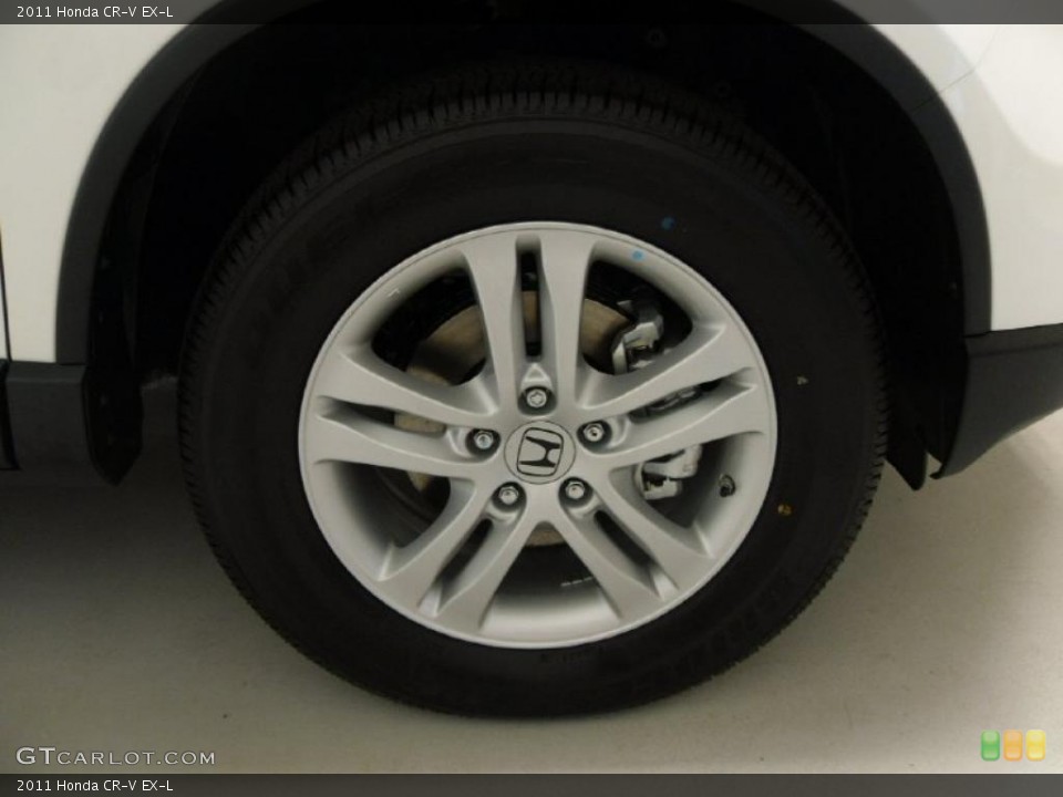 2011 Honda CR-V EX-L Wheel and Tire Photo #38937034