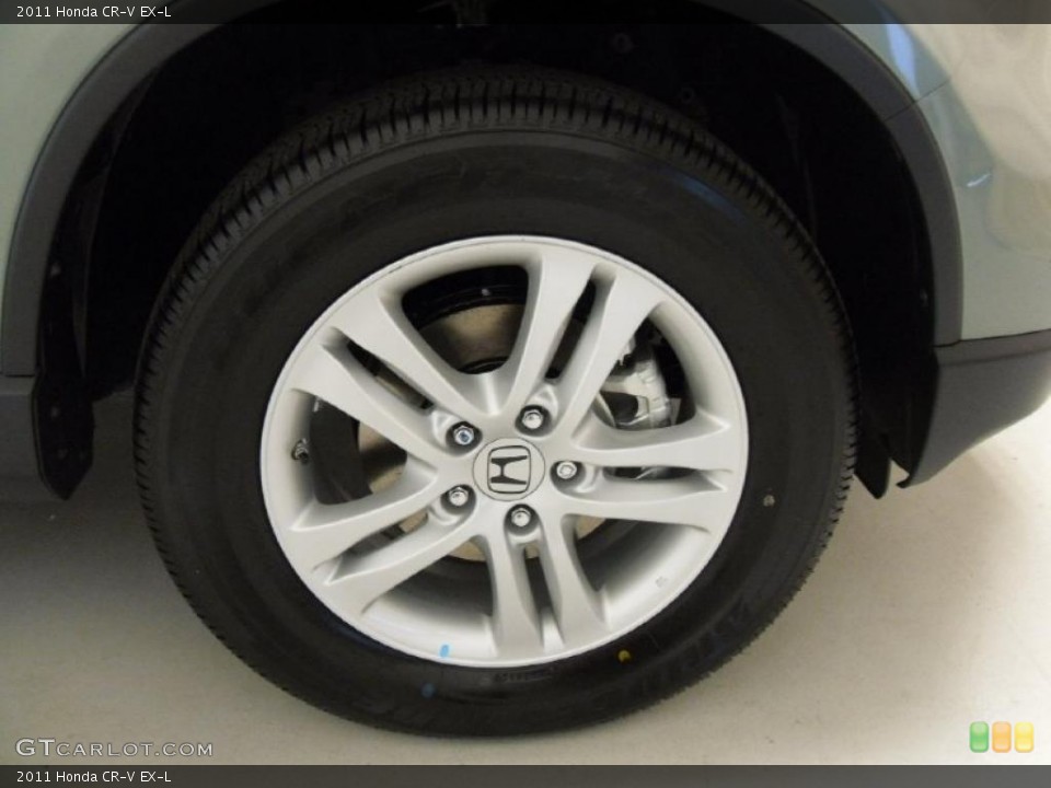 2011 Honda CR-V EX-L Wheel and Tire Photo #38937510