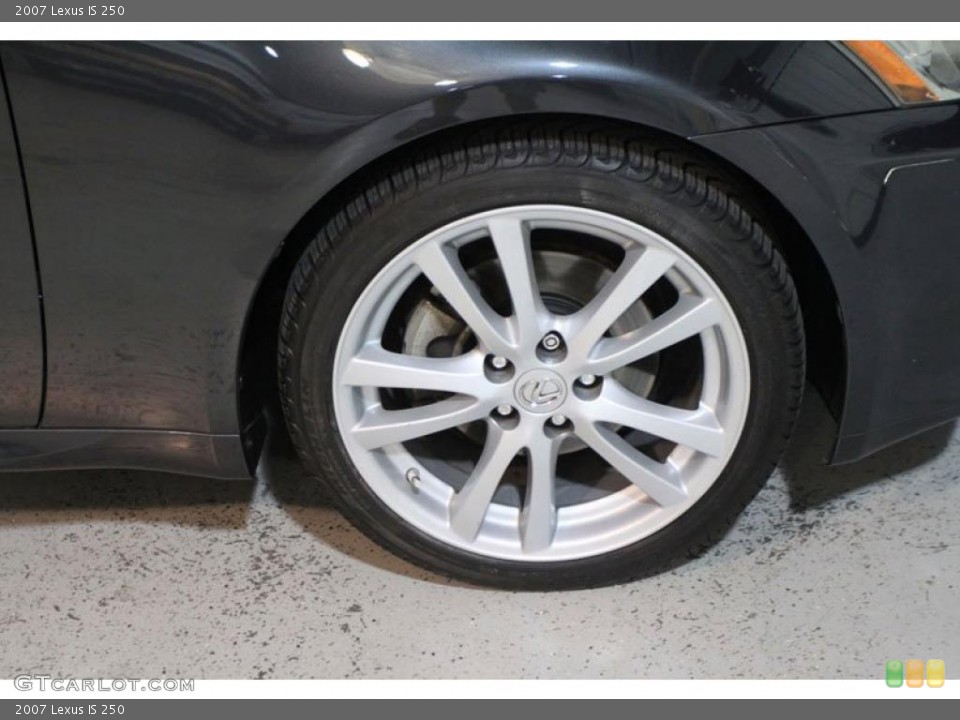 2007 Lexus IS 250 Wheel and Tire Photo #38939126