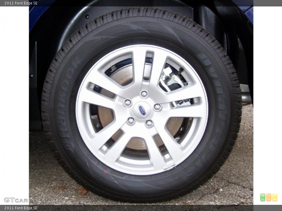 2011 Ford Edge SE Wheel and Tire Photo #38940538