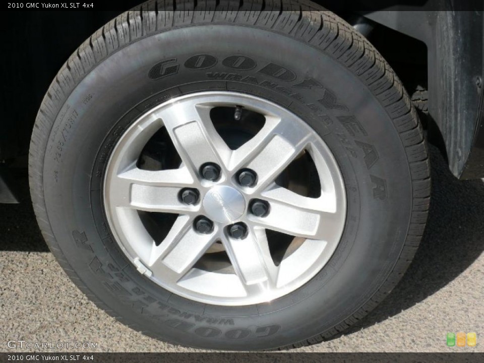 2010 GMC Yukon XL SLT 4x4 Wheel and Tire Photo #38943842