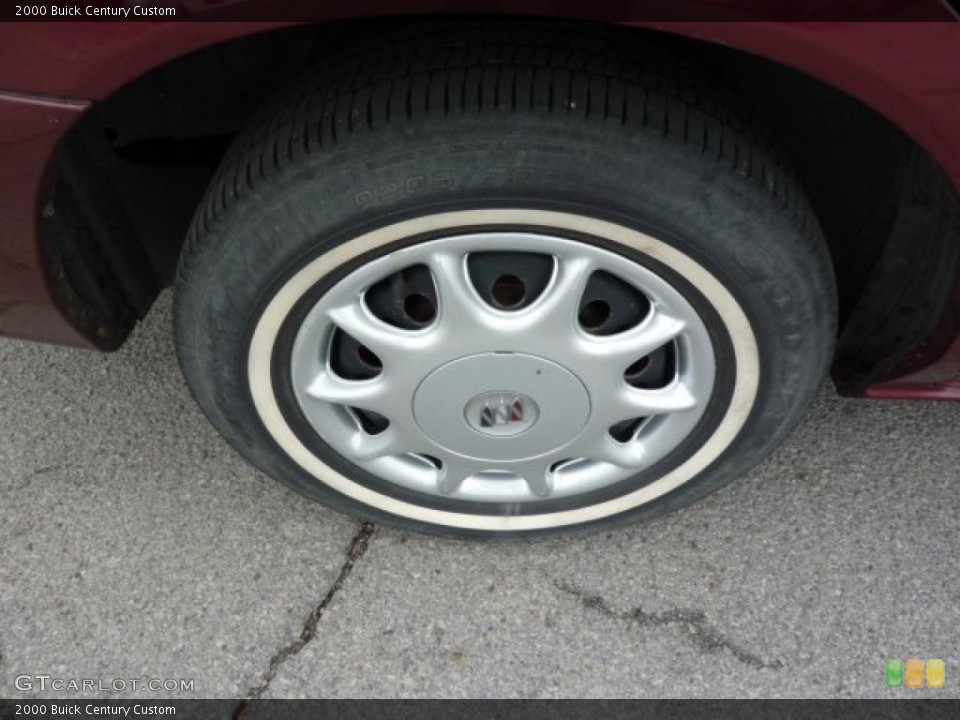 2000 Buick Century Custom Wheel and Tire Photo #38946166