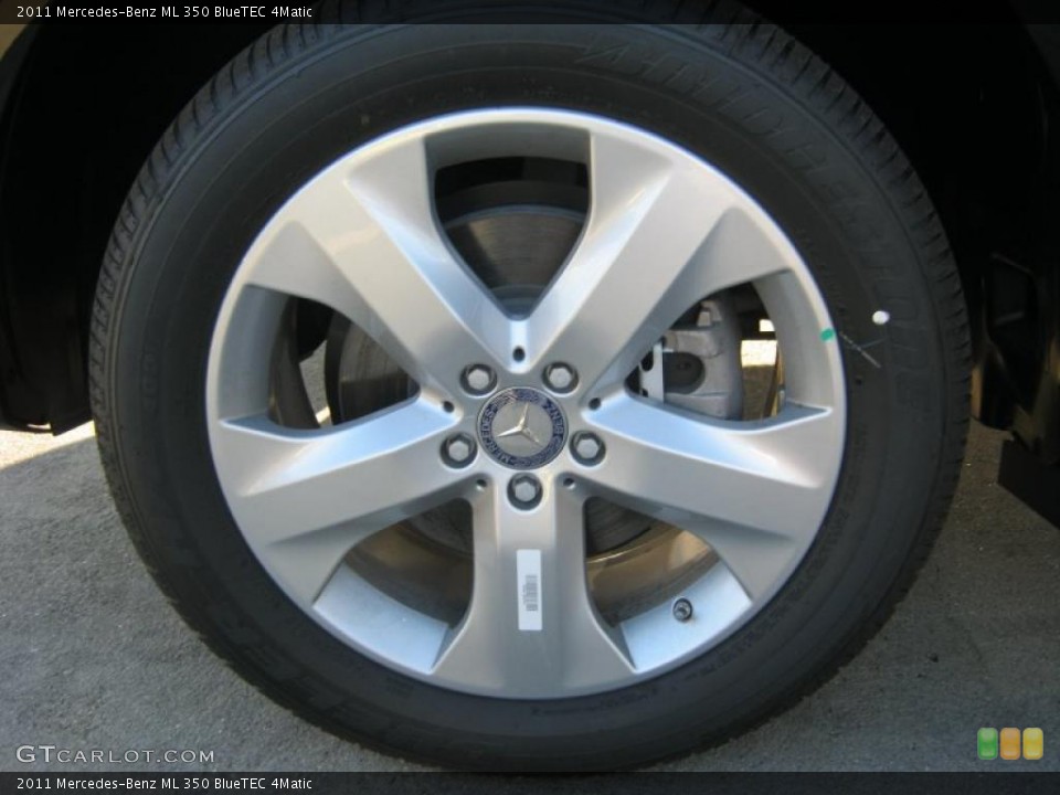 2011 Mercedes-Benz ML 350 BlueTEC 4Matic Wheel and Tire Photo #38954714