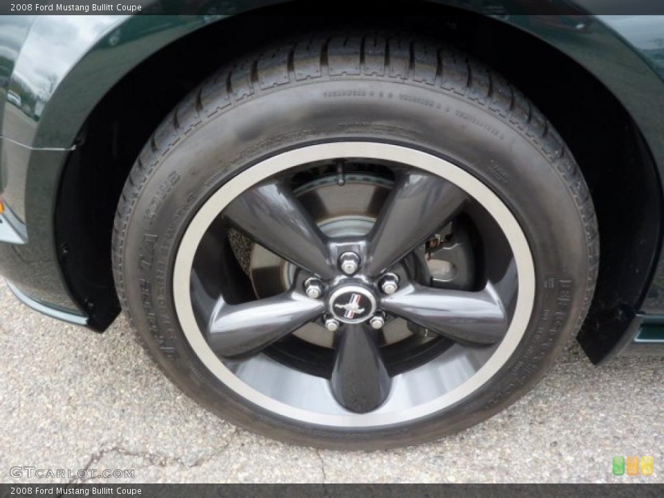 2008 Ford Mustang Bullitt Coupe Wheel and Tire Photo #38958934