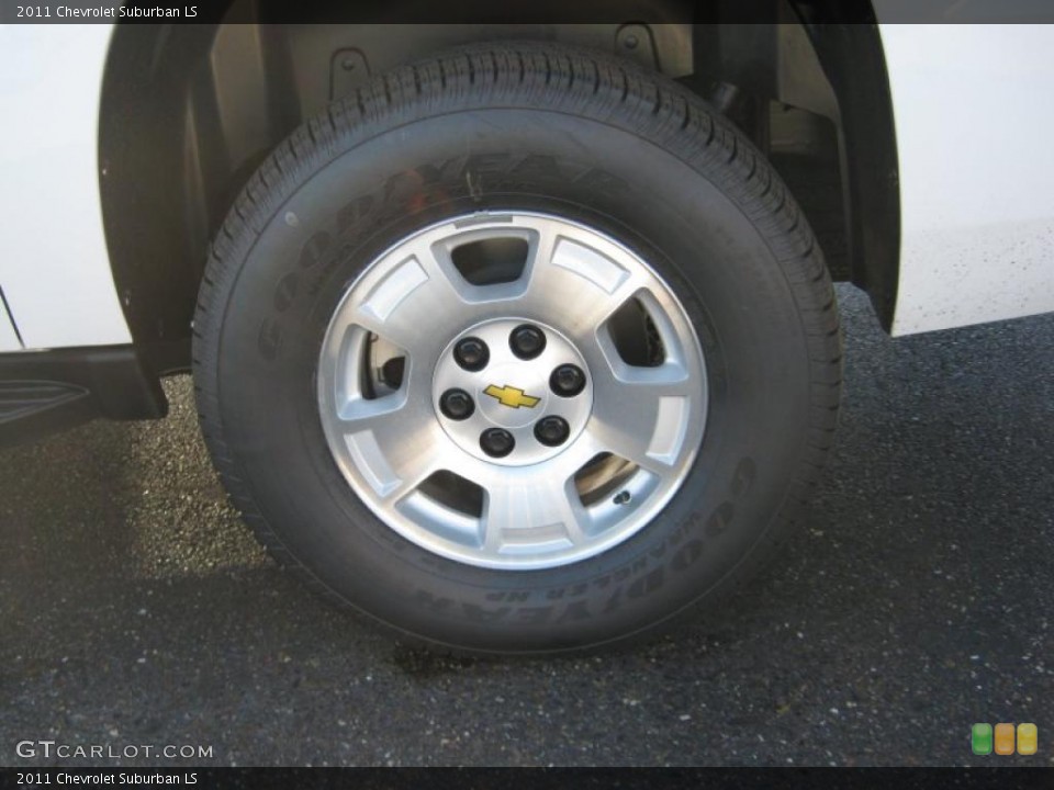 2011 Chevrolet Suburban LS Wheel and Tire Photo #38963526