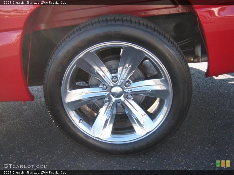 2005 Chevrolet Silverado 1500 Custom Wheel and Tire Photo #38966006