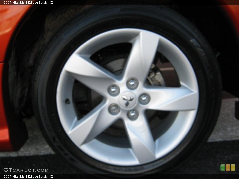 2007 Mitsubishi Eclipse Spyder GS Wheel and Tire Photo #38969933