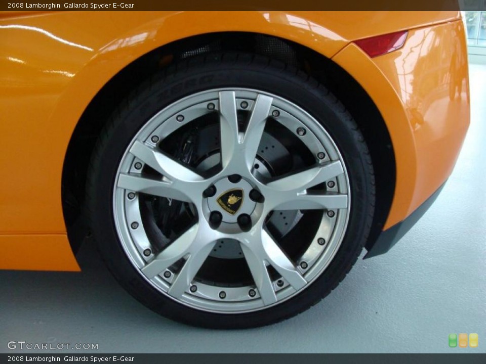 2008 Lamborghini Gallardo Spyder E-Gear Wheel and Tire Photo #38970085