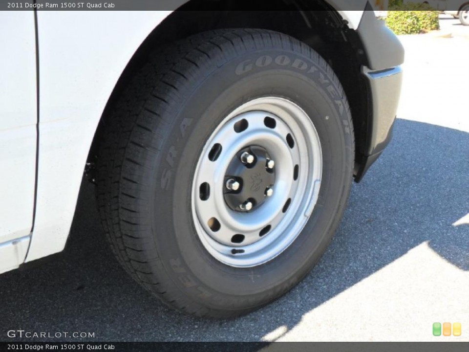 2011 Dodge Ram 1500 ST Quad Cab Wheel and Tire Photo #38973592