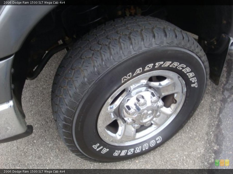 2006 Dodge Ram 1500 SLT Mega Cab 4x4 Wheel and Tire Photo #38975018