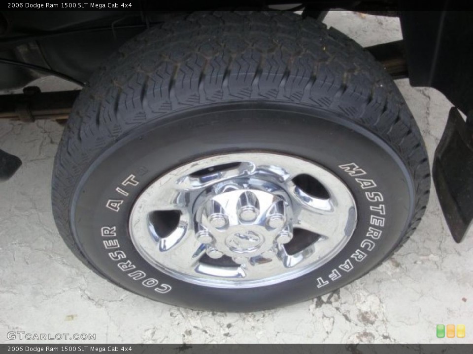 2006 Dodge Ram 1500 SLT Mega Cab 4x4 Wheel and Tire Photo #38975026