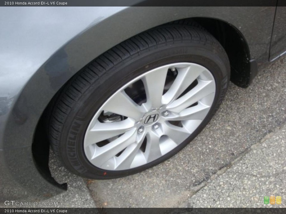 2010 Honda Accord EX-L V6 Coupe Wheel and Tire Photo #38976219