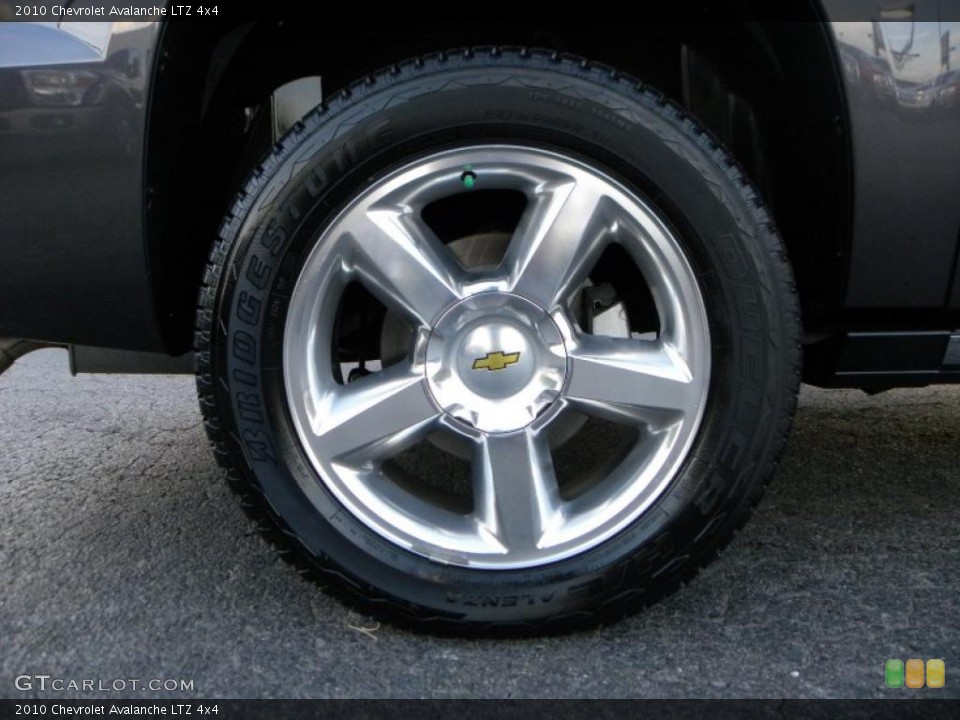 2010 Chevrolet Avalanche LTZ 4x4 Wheel and Tire Photo #38978277