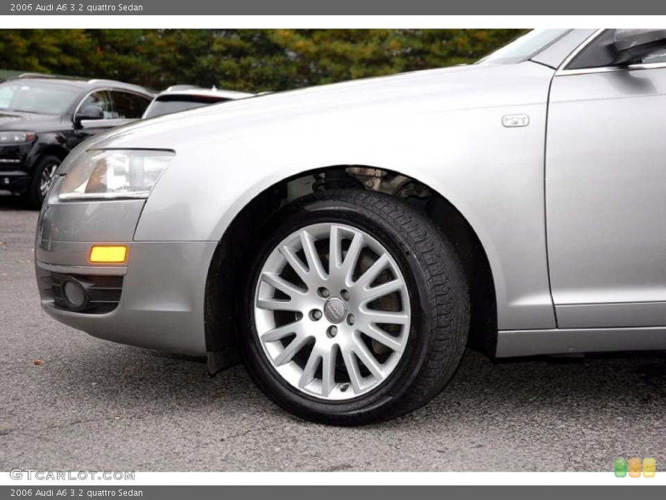 2006 Audi A6 3.2 quattro Sedan Wheel and Tire Photo #38978615