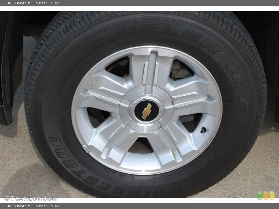2008 Chevrolet Suburban 1500 LT Wheel and Tire Photo #38981353