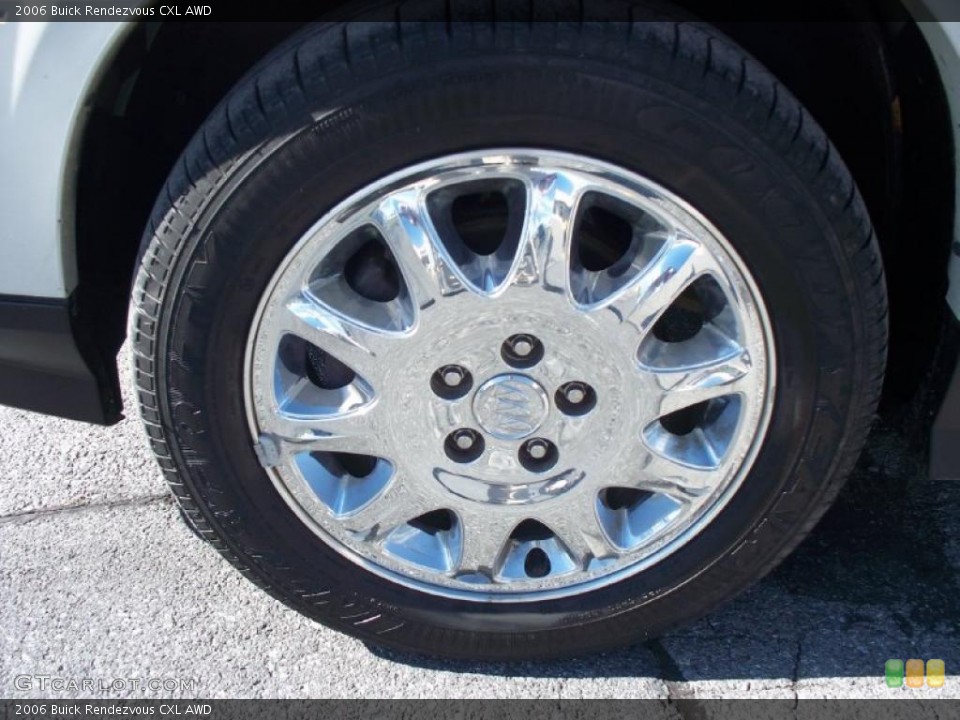 2006 Buick Rendezvous CXL AWD Wheel and Tire Photo #38984869