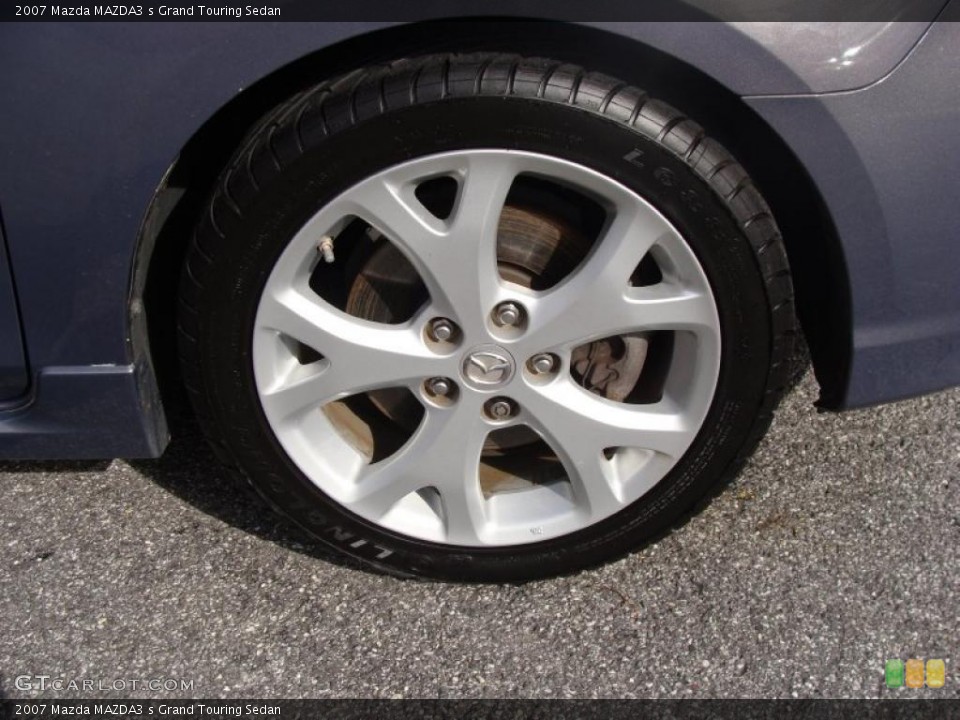 2007 Mazda MAZDA3 s Grand Touring Sedan Wheel and Tire Photo #38986065
