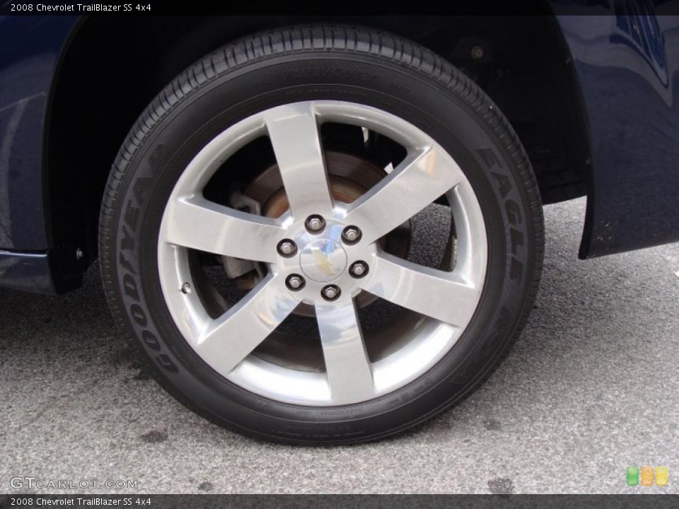 2008 Chevrolet TrailBlazer SS 4x4 Wheel and Tire Photo #38991741