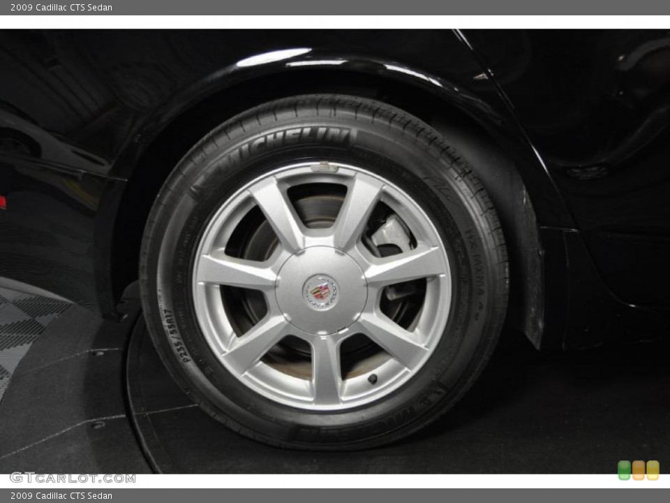 2009 Cadillac CTS Sedan Wheel and Tire Photo #38993713