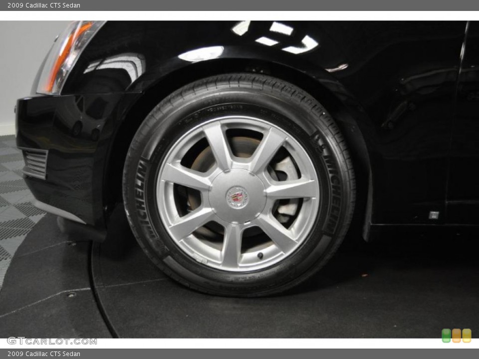 2009 Cadillac CTS Sedan Wheel and Tire Photo #38993729