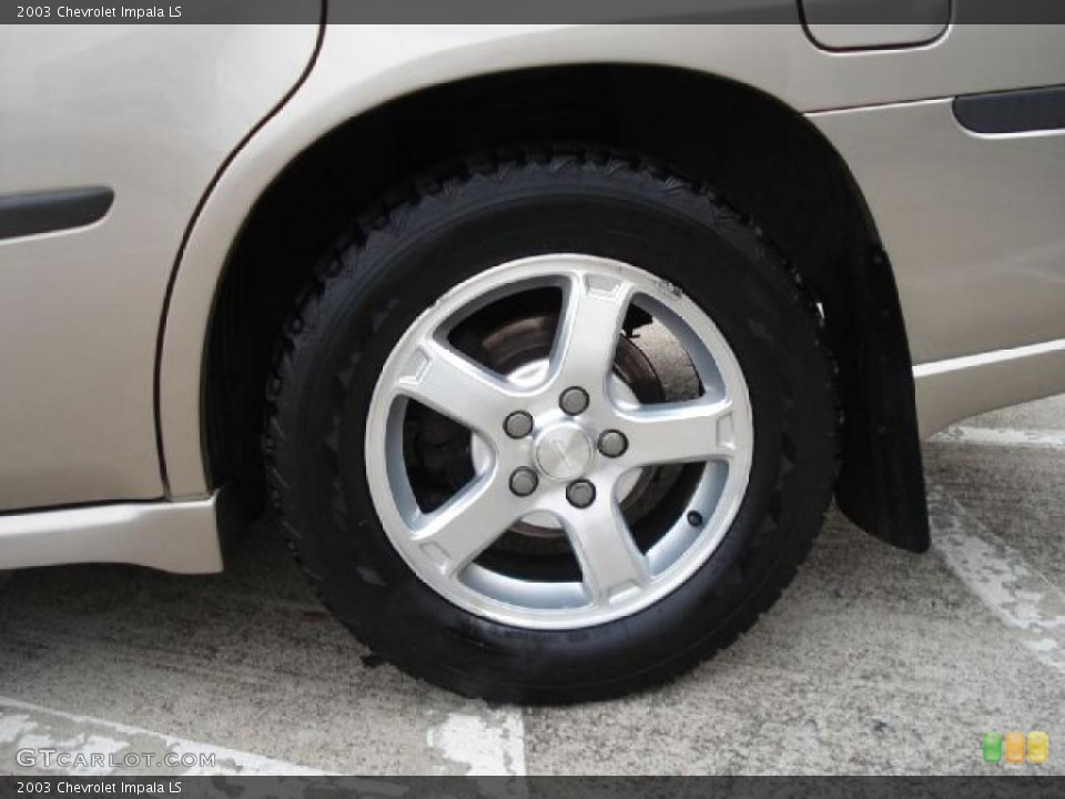 2003 Chevrolet Impala LS Wheel and Tire Photo #38999386