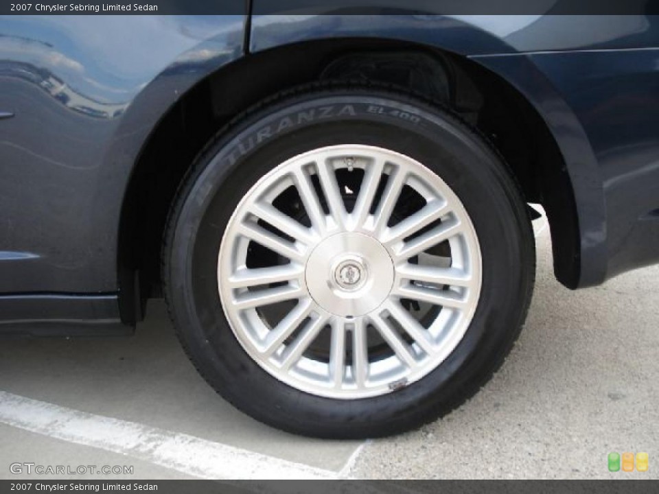 2007 Chrysler Sebring Limited Sedan Wheel and Tire Photo #39001230