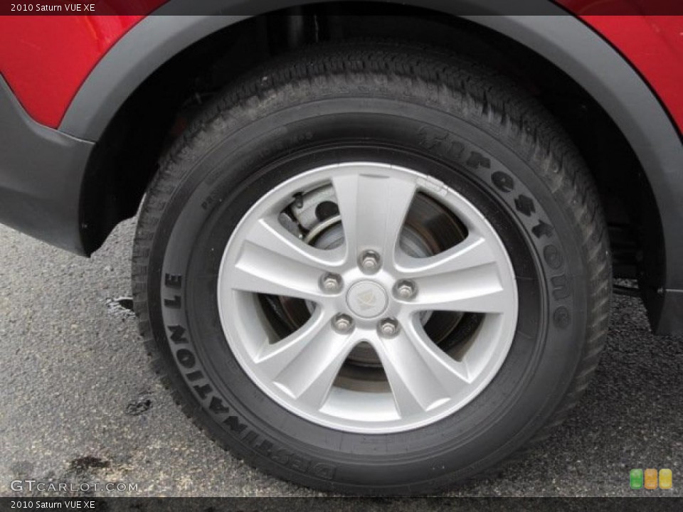 2010 Saturn VUE XE Wheel and Tire Photo #39002894