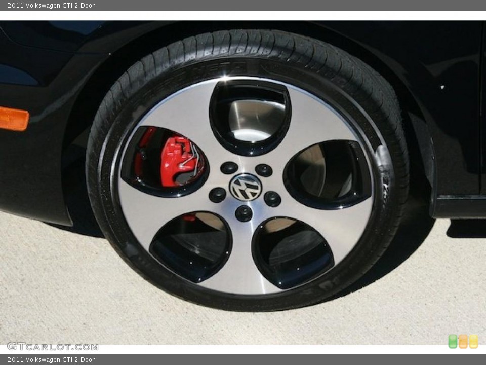 2011 Volkswagen GTI 2 Door Wheel and Tire Photo #39004610