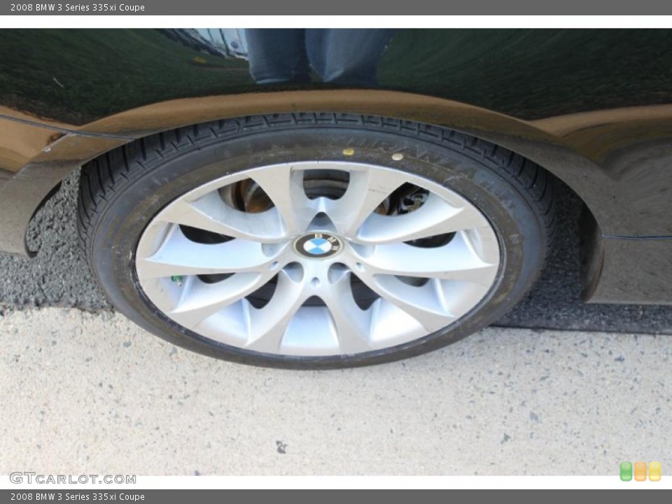2008 BMW 3 Series 335xi Coupe Wheel and Tire Photo #39007879