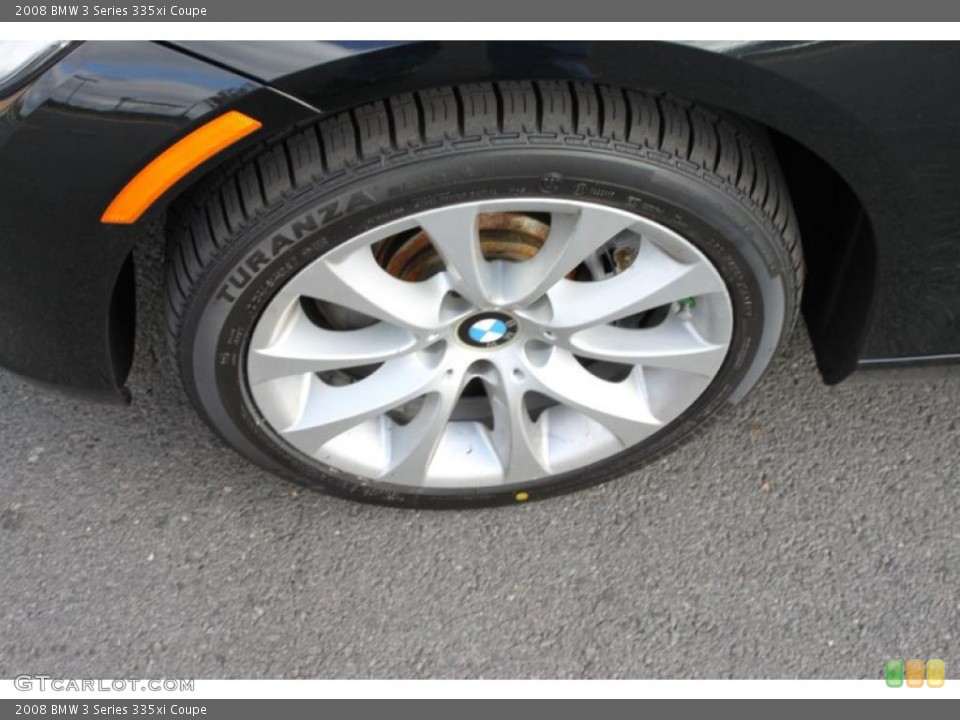 2008 BMW 3 Series 335xi Coupe Wheel and Tire Photo #39007911