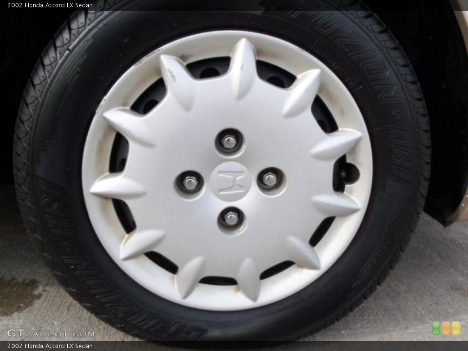 2002 Honda Accord LX Sedan Wheel and Tire Photo #39011307