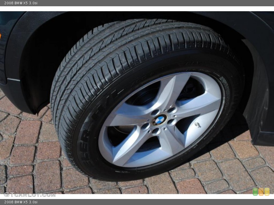 2008 BMW X5 3.0si Wheel and Tire Photo #39014347