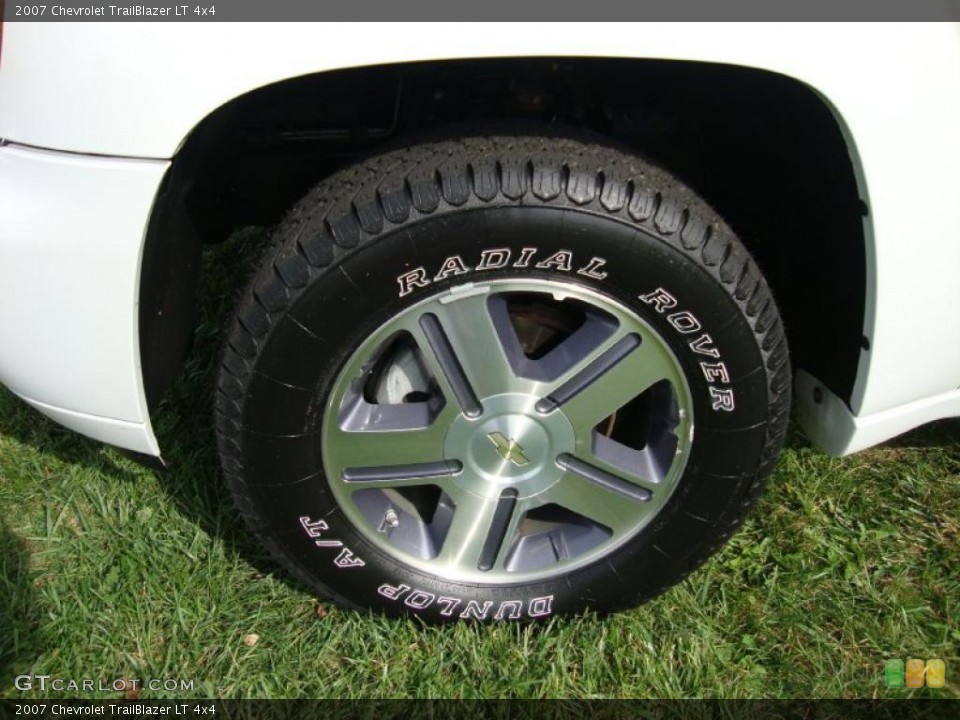 2007 Chevrolet TrailBlazer LT 4x4 Wheel and Tire Photo #39020939