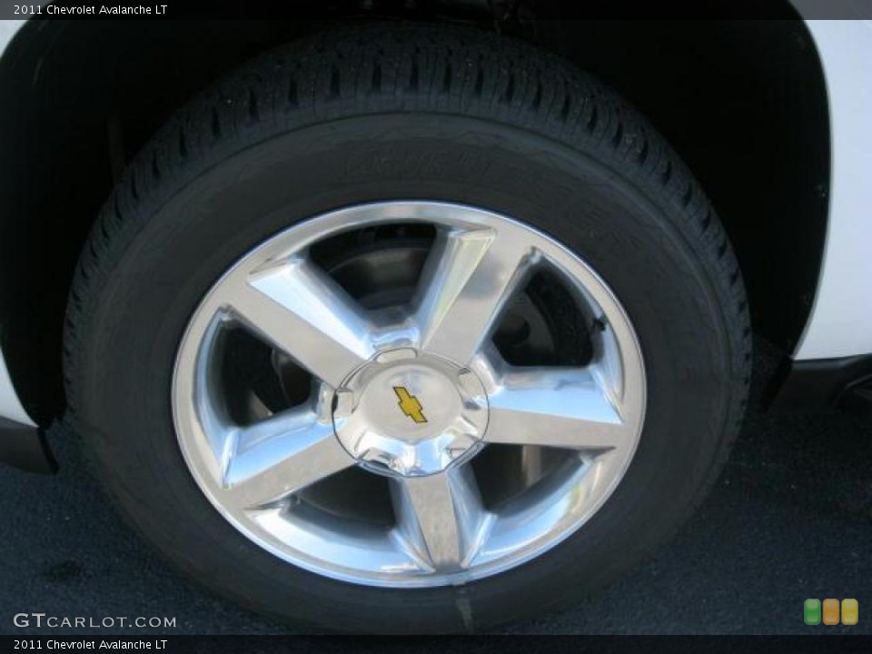 2011 Chevrolet Avalanche LT Wheel and Tire Photo #39023111