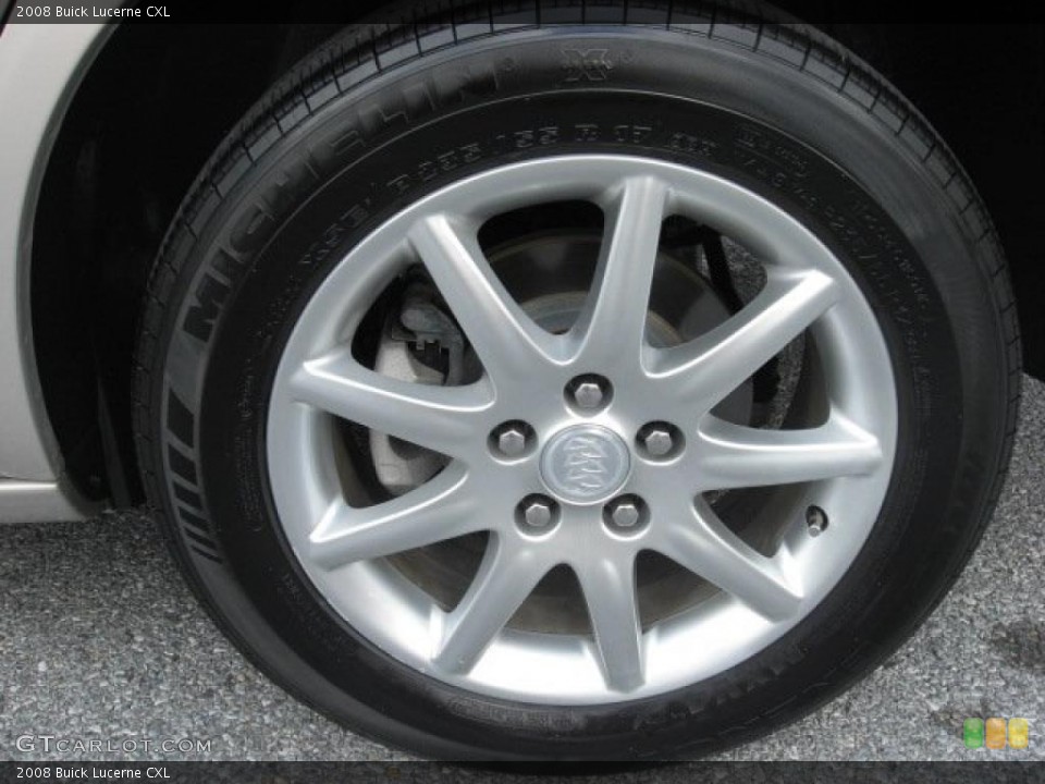 2008 Buick Lucerne CXL Wheel and Tire Photo #39023115