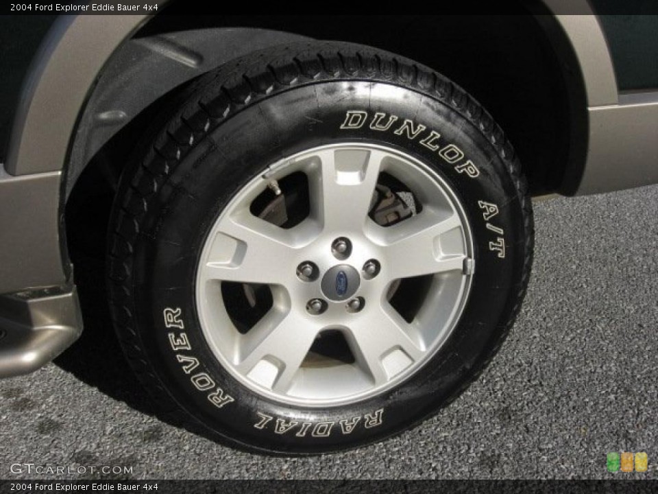 2004 Ford Explorer Eddie Bauer 4x4 Wheel and Tire Photo #39025541