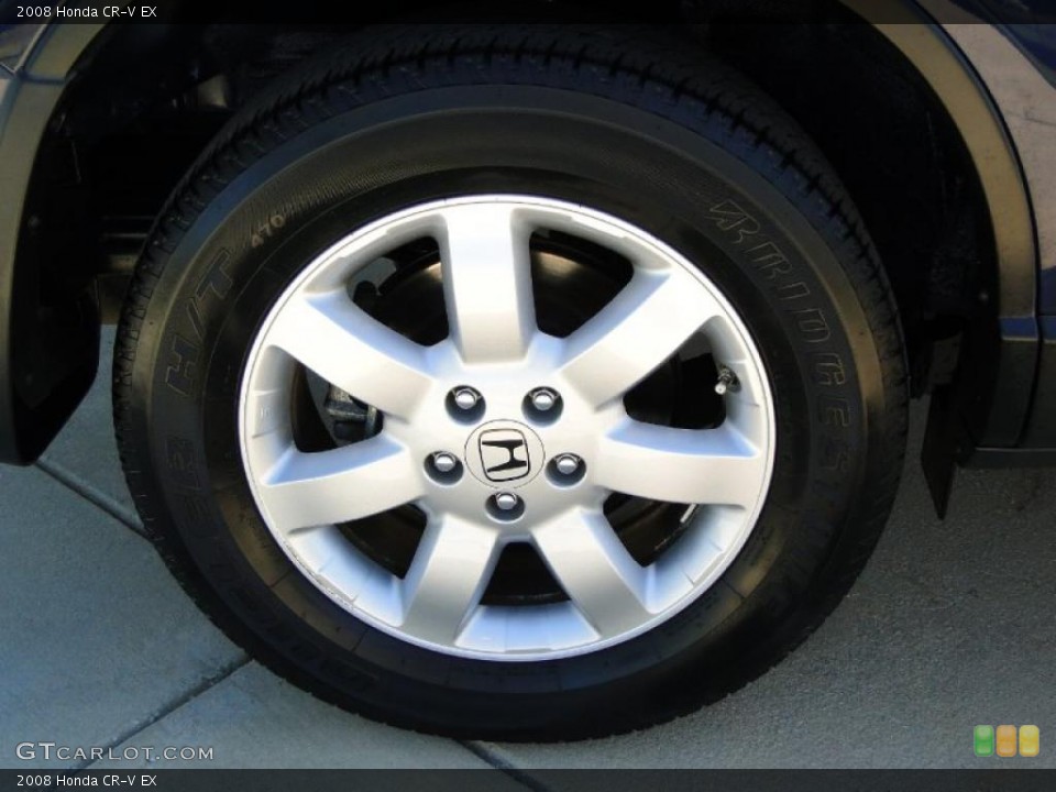 2008 Honda CR-V EX Wheel and Tire Photo #39028423