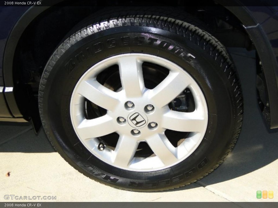 2008 Honda CR-V EX Wheel and Tire Photo #39028439