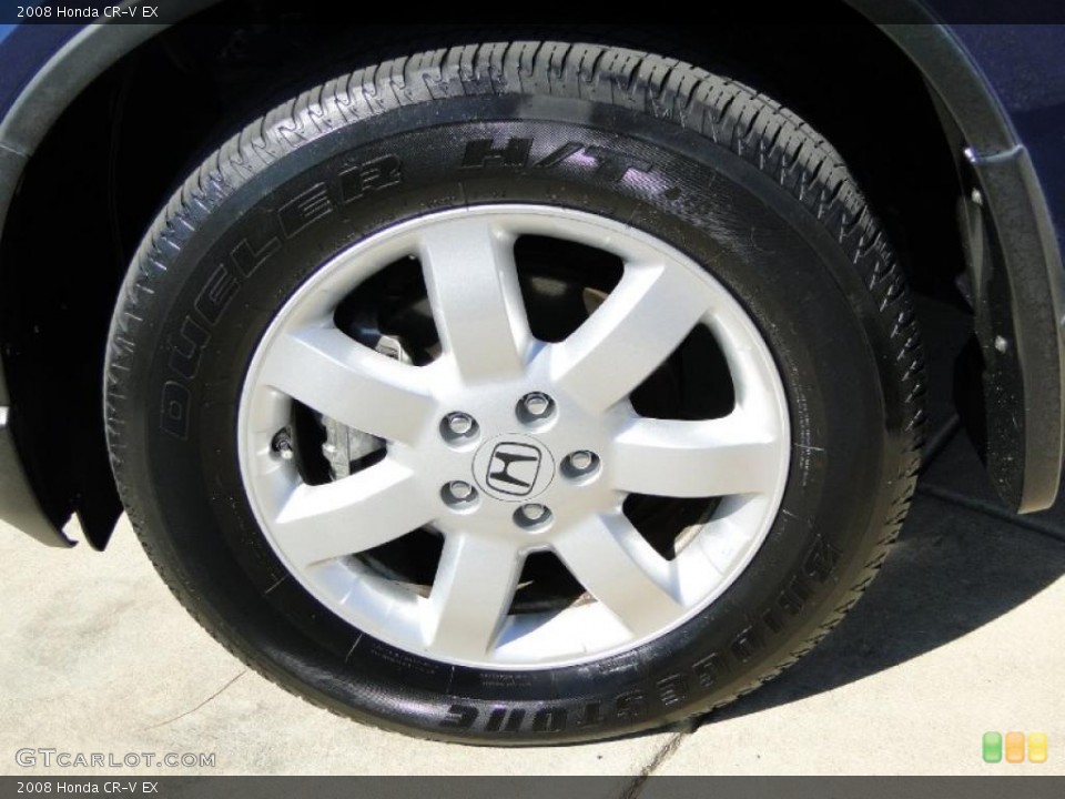 2008 Honda CR-V EX Wheel and Tire Photo #39028451