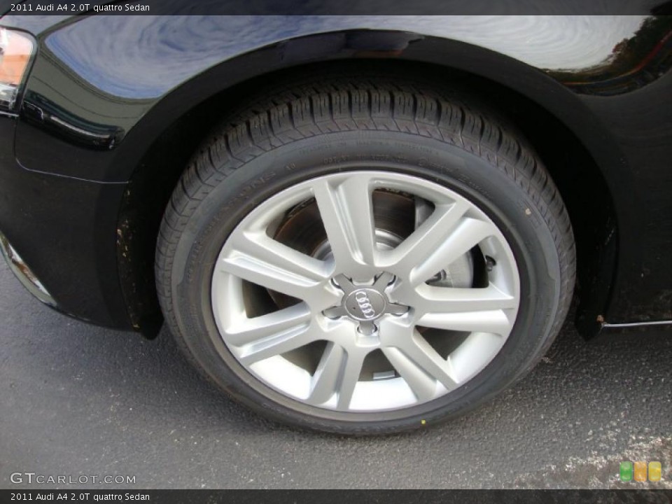 2011 Audi A4 2.0T quattro Sedan Wheel and Tire Photo #39030271