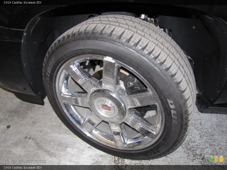 2009 Cadillac Escalade ESV Wheel and Tire Photo #39031039